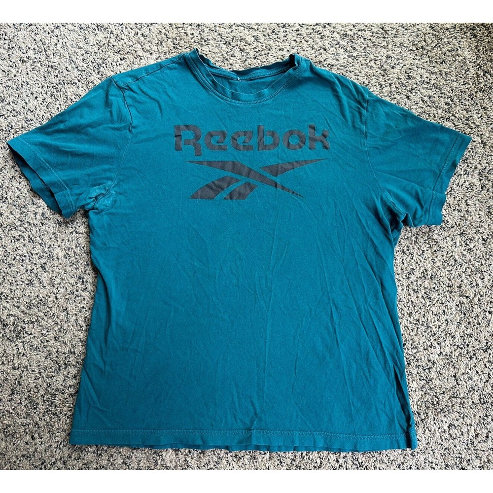 Men’s Reebok Tee, Green, Size M?